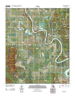 Harmon Louisiana Historical topographic map, 1:24000 scale, 7.5 X 7.5 Minute, Year 2012