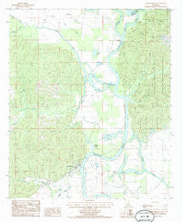 Harrisonburg Louisiana Historical topographic map, 1:24000 scale, 7.5 X 7.5 Minute, Year 1984