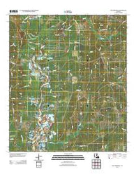Hatchersville Louisiana Historical topographic map, 1:24000 scale, 7.5 X 7.5 Minute, Year 2012