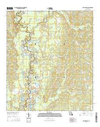 Hatchersville Louisiana Current topographic map, 1:24000 scale, 7.5 X 7.5 Minute, Year 2015