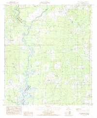 Hatchersville Louisiana Historical topographic map, 1:24000 scale, 7.5 X 7.5 Minute, Year 1984