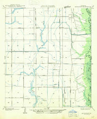 Hathaway Louisiana Historical topographic map, 1:31680 scale, 7.5 X 7.5 Minute, Year 1947