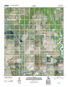 Hayes Louisiana Historical topographic map, 1:24000 scale, 7.5 X 7.5 Minute, Year 2012