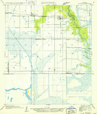 Hayes Louisiana Historical topographic map, 1:31680 scale, 7.5 X 7.5 Minute, Year 1949