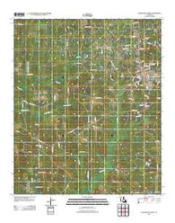 Haynesville West Louisiana Historical topographic map, 1:24000 scale, 7.5 X 7.5 Minute, Year 2012