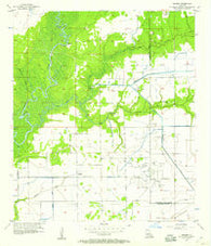 Hecker Louisiana Historical topographic map, 1:24000 scale, 7.5 X 7.5 Minute, Year 1956