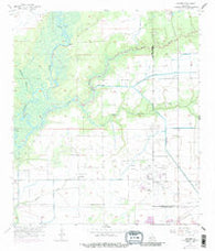 Hecker Louisiana Historical topographic map, 1:24000 scale, 7.5 X 7.5 Minute, Year 1956