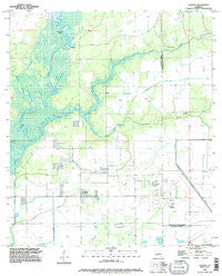 Hecker Louisiana Historical topographic map, 1:24000 scale, 7.5 X 7.5 Minute, Year 1994
