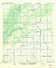 Hecker Louisiana Historical topographic map, 1:31680 scale, 7.5 X 7.5 Minute, Year 1947