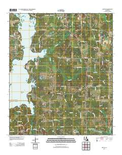 Heflin Louisiana Historical topographic map, 1:24000 scale, 7.5 X 7.5 Minute, Year 2012