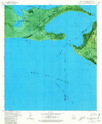 Hell Hole Bayou Louisiana Historical topographic map, 1:24000 scale, 7.5 X 7.5 Minute, Year 1979