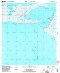 Hell Hole Bayou Louisiana Historical topographic map, 1:24000 scale, 7.5 X 7.5 Minute, Year 1998