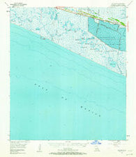 Hog Bayou Louisiana Historical topographic map, 1:62500 scale, 15 X 15 Minute, Year 1955