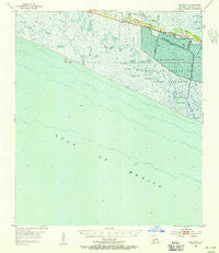 Hog Bayou Louisiana Historical topographic map, 1:62500 scale, 15 X 15 Minute, Year 1955