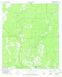 Holden Louisiana Historical topographic map, 1:24000 scale, 7.5 X 7.5 Minute, Year 1974