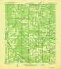 Hollis Creek Louisiana Historical topographic map, 1:31680 scale, 7.5 X 7.5 Minute, Year 1938