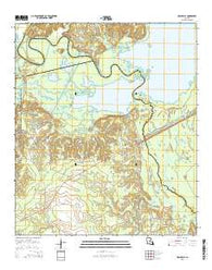 Holloway Louisiana Current topographic map, 1:24000 scale, 7.5 X 7.5 Minute, Year 2015