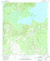 Holloway Louisiana Historical topographic map, 1:24000 scale, 7.5 X 7.5 Minute, Year 1972