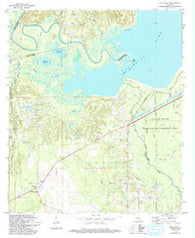 Holloway Louisiana Historical topographic map, 1:24000 scale, 7.5 X 7.5 Minute, Year 1972
