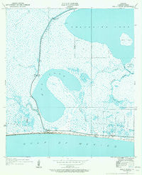 Holly Beach Louisiana Historical topographic map, 1:24000 scale, 7.5 X 7.5 Minute, Year 1934