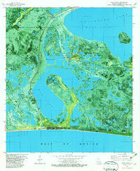 Holly Beach Louisiana Historical topographic map, 1:24000 scale, 7.5 X 7.5 Minute, Year 1982