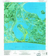 Holly Beach Louisiana Historical topographic map, 1:24000 scale, 7.5 X 7.5 Minute, Year 1982