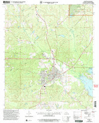 Homer Louisiana Historical topographic map, 1:24000 scale, 7.5 X 7.5 Minute, Year 2003