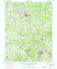Homer Louisiana Historical topographic map, 1:62500 scale, 15 X 15 Minute, Year 1952
