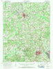 Homer Louisiana Historical topographic map, 1:62500 scale, 15 X 15 Minute, Year 1952