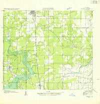 Hosston SW Louisiana Historical topographic map, 1:31680 scale, 7.5 X 7.5 Minute, Year 1932