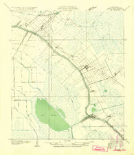 Houma NE Louisiana Historical topographic map, 1:31680 scale, 7.5 X 7.5 Minute, Year 1932