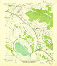 Houma NE Louisiana Historical topographic map, 1:31680 scale, 7.5 X 7.5 Minute, Year 1932