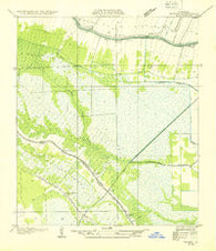 Houma NW Louisiana Historical topographic map, 1:31680 scale, 7.5 X 7.5 Minute, Year 1932