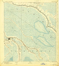 Houma Louisiana Historical topographic map, 1:62500 scale, 15 X 15 Minute, Year 1892