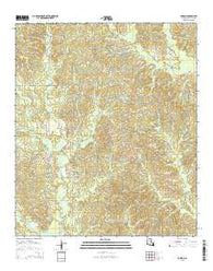 Hudson Louisiana Current topographic map, 1:24000 scale, 7.5 X 7.5 Minute, Year 2015