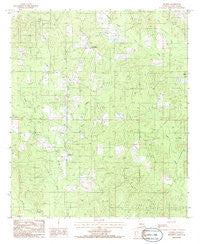 Hudson Louisiana Historical topographic map, 1:24000 scale, 7.5 X 7.5 Minute, Year 1985