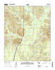 Hughes Louisiana Current topographic map, 1:24000 scale, 7.5 X 7.5 Minute, Year 2015