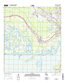 Humphreys Louisiana Current topographic map, 1:24000 scale, 7.5 X 7.5 Minute, Year 2015