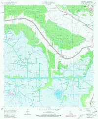 Humphreys Louisiana Historical topographic map, 1:24000 scale, 7.5 X 7.5 Minute, Year 1964