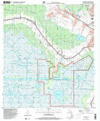 Humphreys Louisiana Historical topographic map, 1:24000 scale, 7.5 X 7.5 Minute, Year 1998