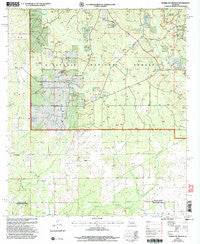 Hurricane Branch Louisiana Historical topographic map, 1:24000 scale, 7.5 X 7.5 Minute, Year 2003