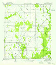 Hyatt Louisiana Historical topographic map, 1:31680 scale, 7.5 X 7.5 Minute, Year 1955