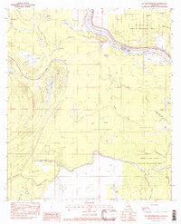 Ile Natchitoches Louisiana Historical topographic map, 1:24000 scale, 7.5 X 7.5 Minute, Year 1982