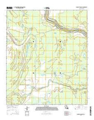 Ile Natchitoches Louisiana Current topographic map, 1:24000 scale, 7.5 X 7.5 Minute, Year 2015