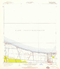 Indian Beach Louisiana Historical topographic map, 1:24000 scale, 7.5 X 7.5 Minute, Year 1952