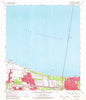 Indian Beach Louisiana Historical topographic map, 1:24000 scale, 7.5 X 7.5 Minute, Year 1965