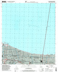 Indian Beach Louisiana Historical topographic map, 1:24000 scale, 7.5 X 7.5 Minute, Year 1998