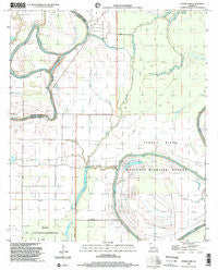 Indian Lake Louisiana Historical topographic map, 1:24000 scale, 7.5 X 7.5 Minute, Year 1998