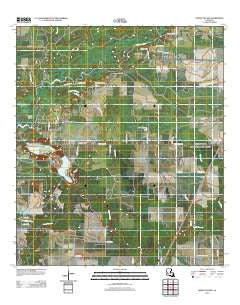 Indian Village Louisiana Historical topographic map, 1:24000 scale, 7.5 X 7.5 Minute, Year 2012