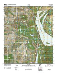 Innis Louisiana Historical topographic map, 1:24000 scale, 7.5 X 7.5 Minute, Year 2012